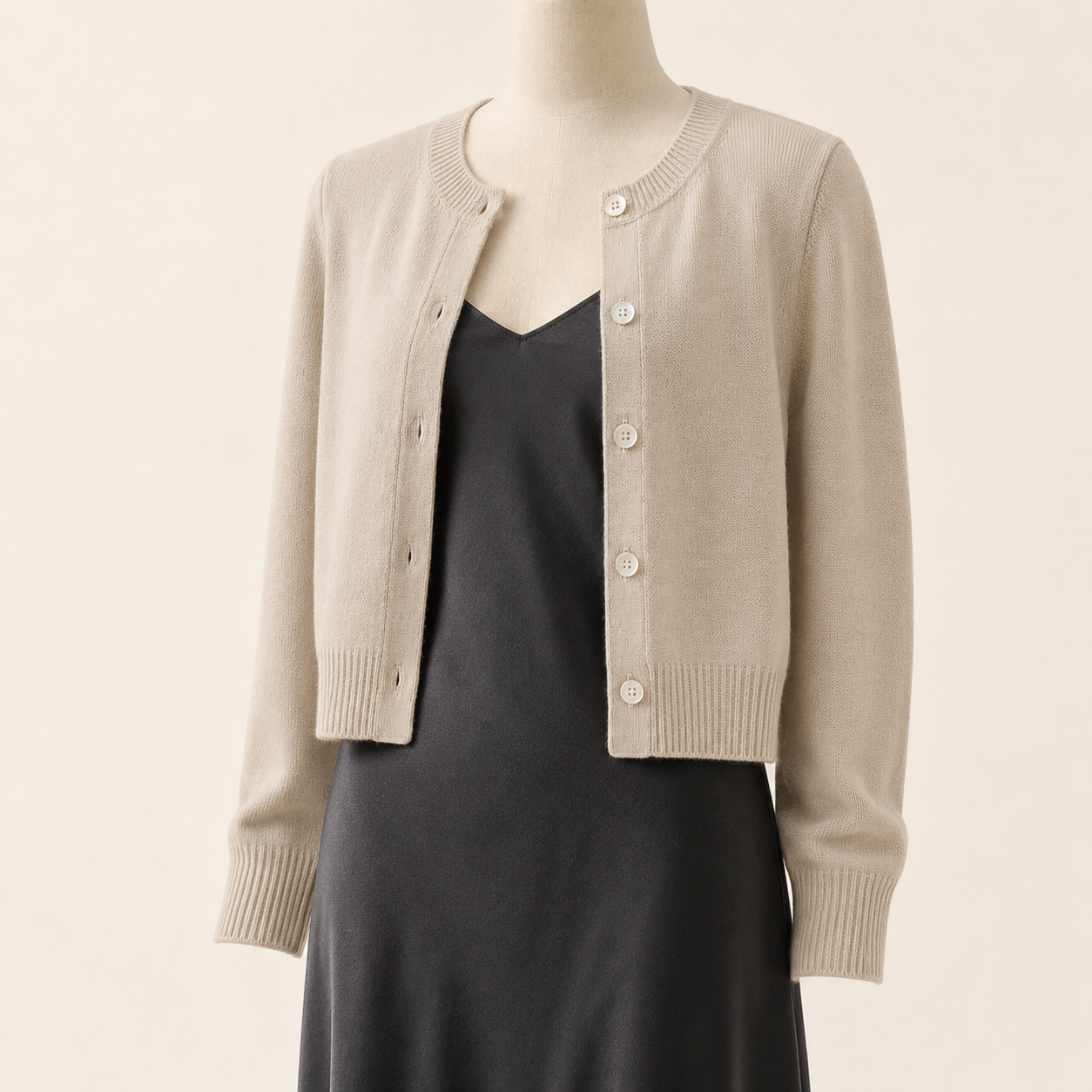 The Cropped Cardigan